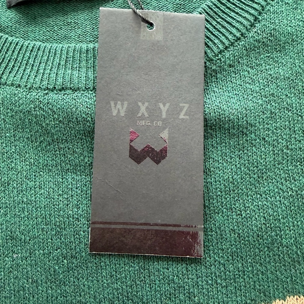WXYZ City of Angels LA Graphic Sweater – Evergreen Gothic Style Size L NWT - Picture 7 of 10